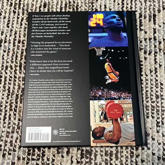 The Mamba Mentality: How I Play hard cover book. Brand new. - Picture 5 of 5